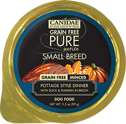 Canidae-Pure-Canidae Pure Petite Small Breed Minced Wet Food- Beef/carrots 3.5 Oz (Case of 12 )