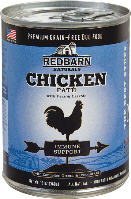 Redbarn Pet Products-food-Pate Dog Cans- Immune- Chicken 13 Oz (Case of 12 )