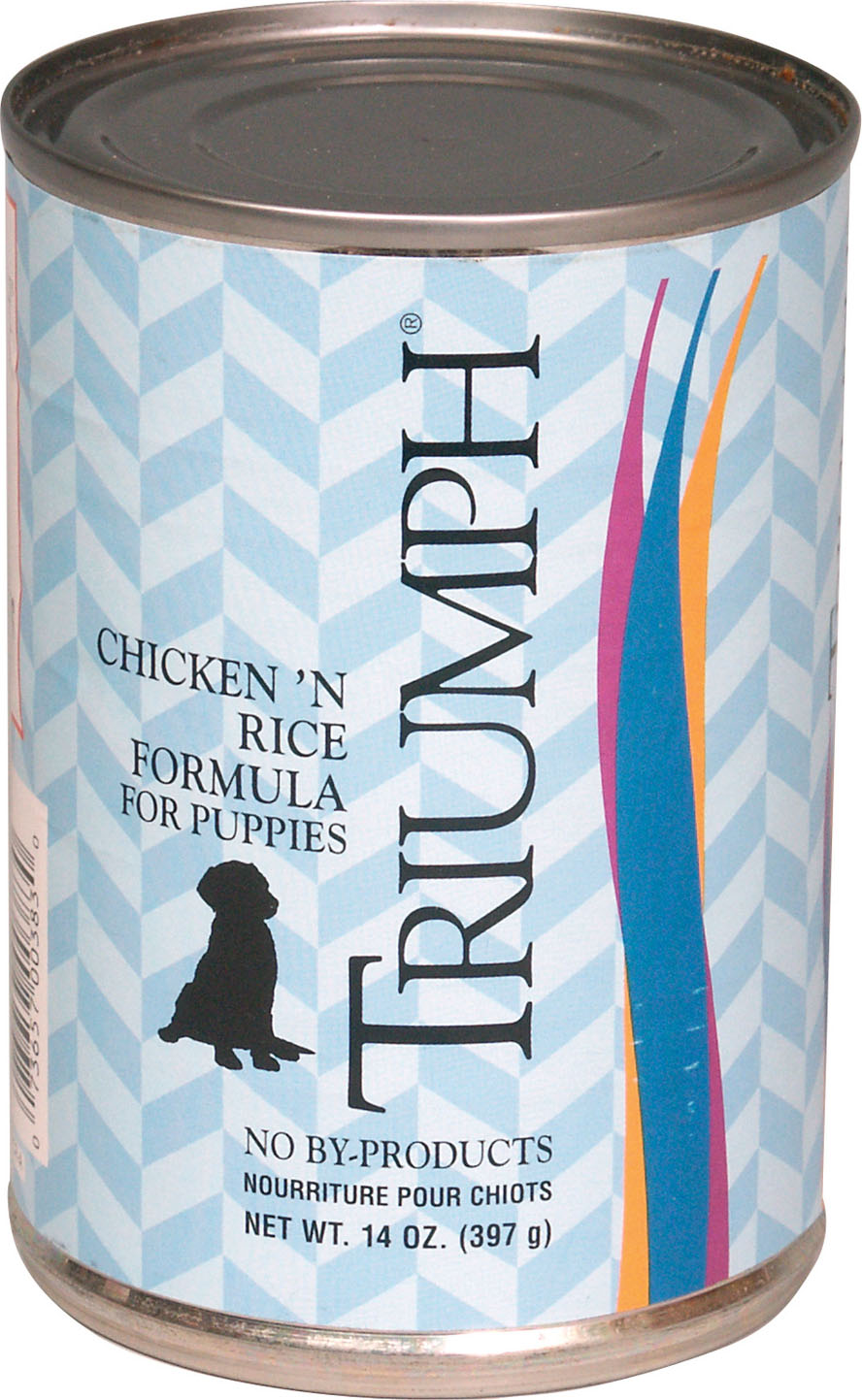 Triumph Pet Industries-Canned Puppy Food- Chicken/rice 13.2 Oz (Case of 12 )