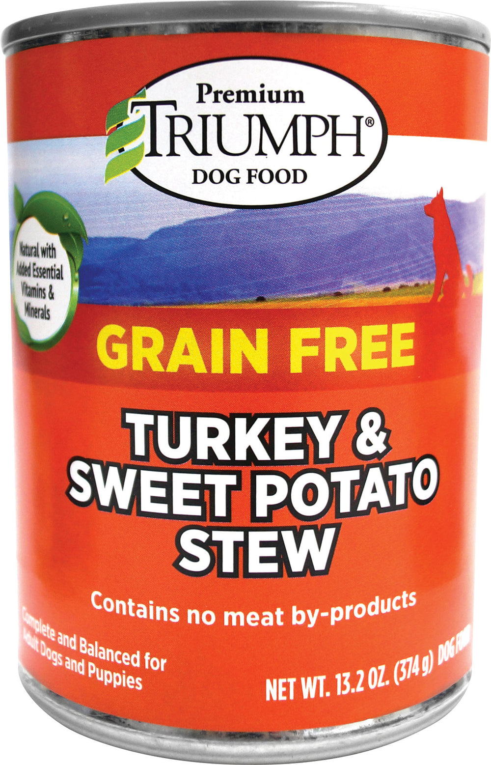 Triumph Pet Industries-Grain Free Stew Canned Dog Food- Beef/veggie 13.2 Oz (Case of 12 )