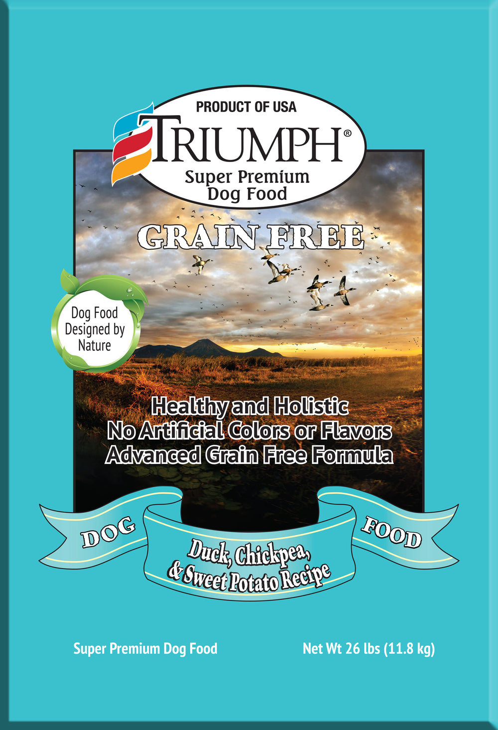 Triumph Pet Industries-Grain Free Recipe Dog Food- Turkey/sweetpot 3 Lb