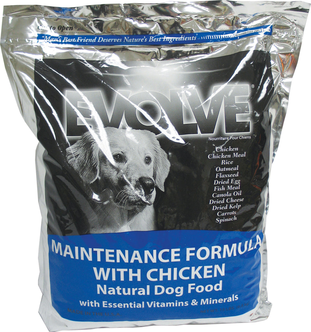 Triumph Pet Industries-Evolve Adult Maintenance Dog Food- Chicken 15 Lb