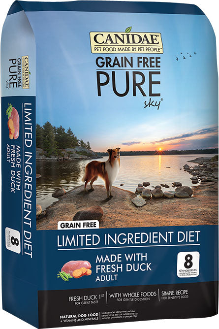 Canidae-Pure-Canidae Pure Sky Formula Dry Dog Food- Fresh Duck 4 Lb