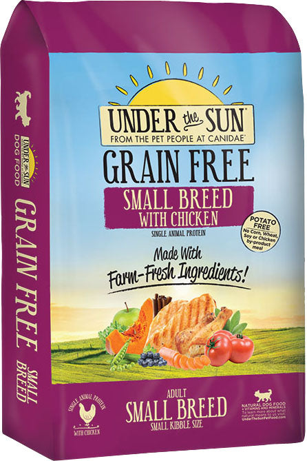 Canidae-Under The Sun-Under The Sun Grain Free Small Breed Dry Dog Food- Chicken 4 Lb