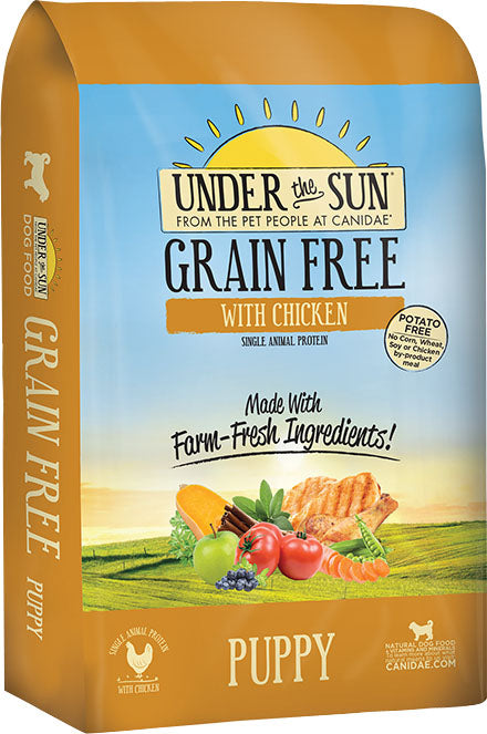 Canidae-Under The Sun-Under The Sun Grain Free Puppy Dry Dog Food- Chicken 4 Lb