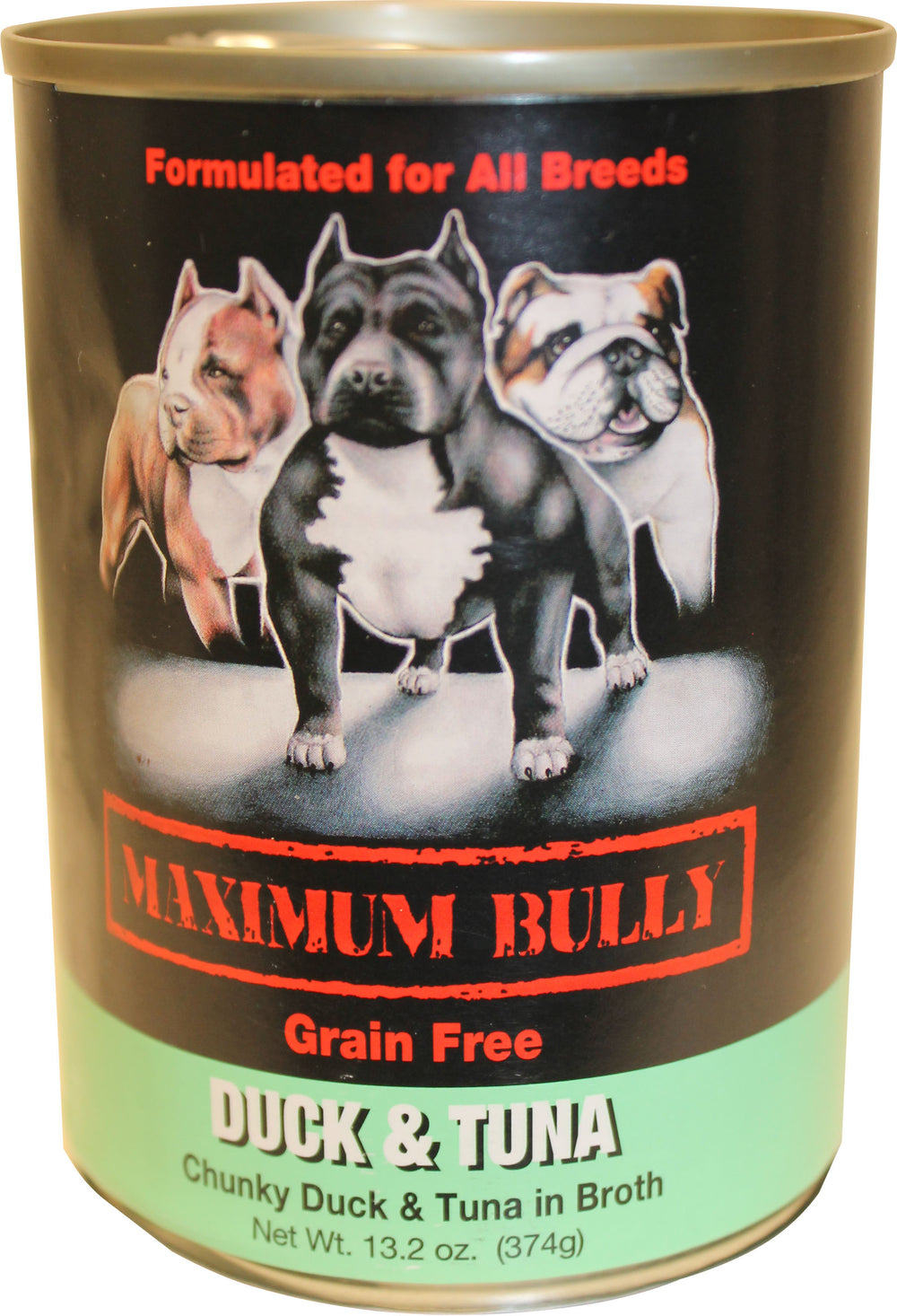 Replenish Pet Inc.-Maximum Bully Canned Dog Food- Tuna/chicken 13.2 Oz (Case of 12 )