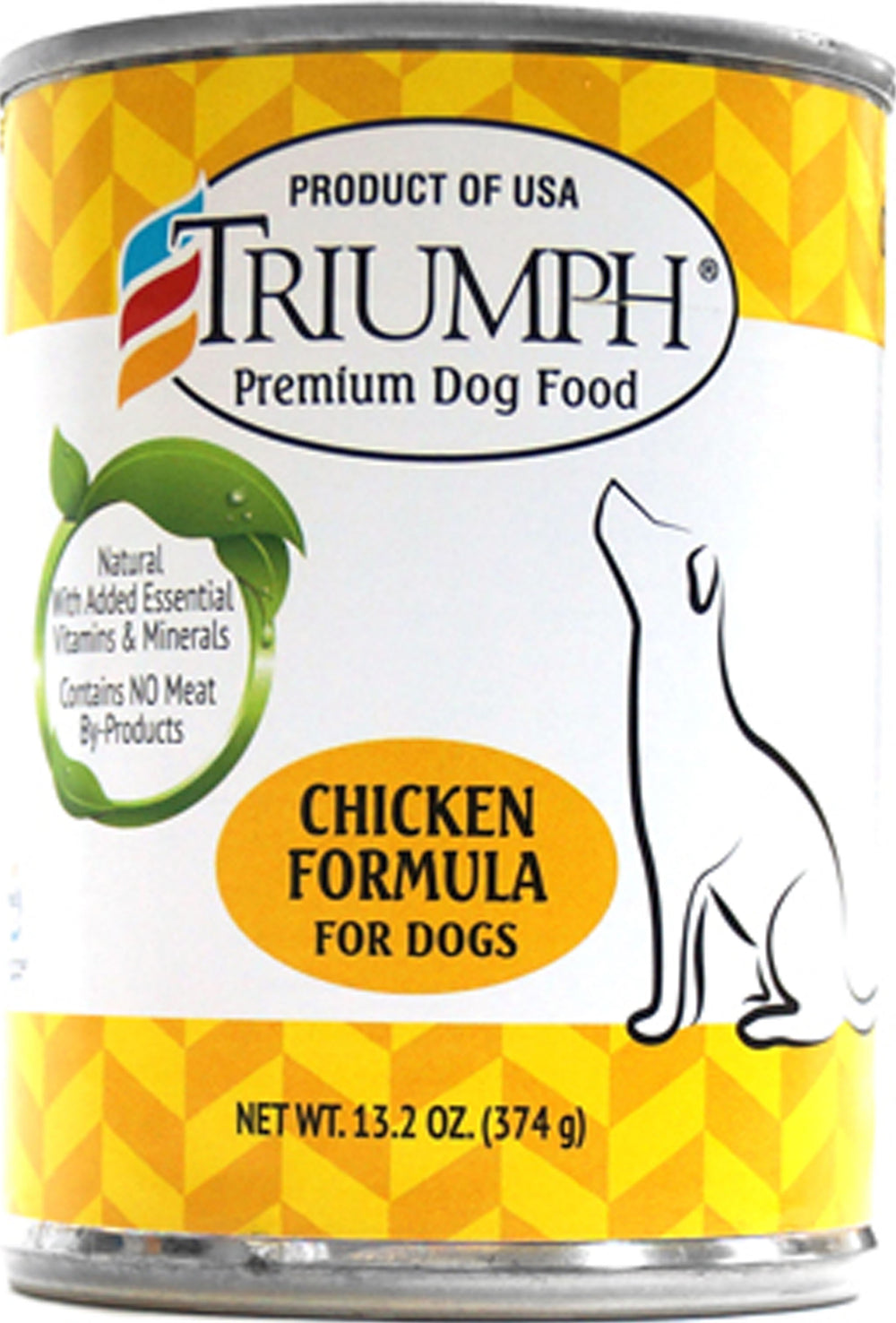 Triumph Pet Industries-Canned Dog Food- Beef 5.5 Oz (Case of 24 )