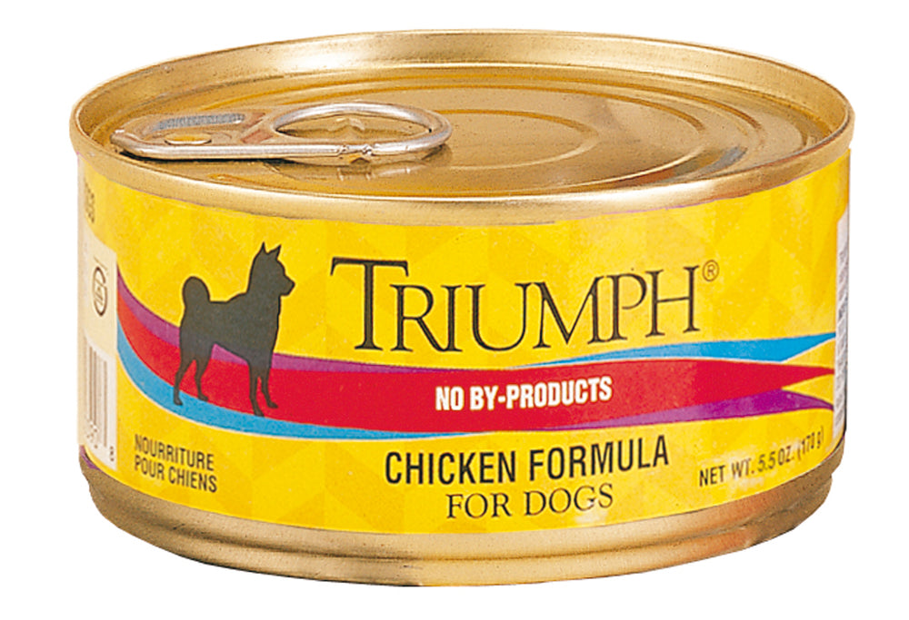 Triumph Pet Industries-Canned Dog Food- Beef 5.5 Oz (Case of 24 )