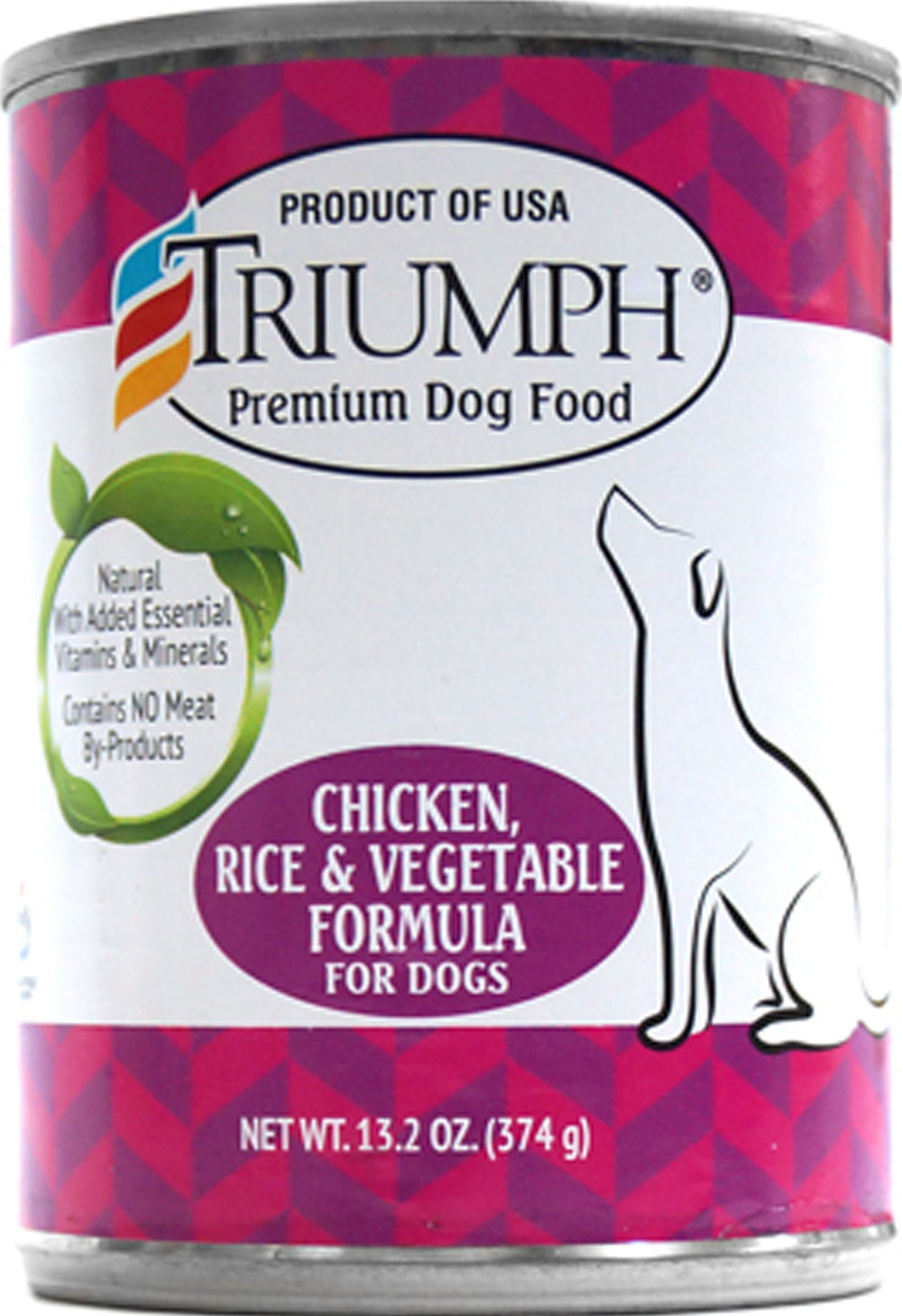 Triumph Pet Industries-Canned Dog Food- Beef 5.5 Oz (Case of 24 )