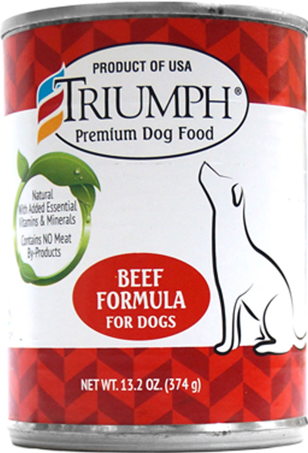 Triumph Pet Industries-Canned Dog Food- Beef 5.5 Oz (Case of 24 )