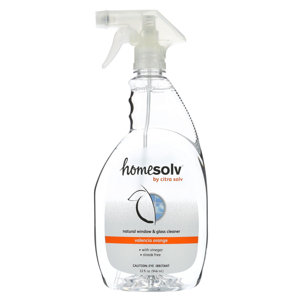 Citra-solv Natural Window And Glass Cleaner - Valencia Orange - Case Of 6 - 32 Fl Oz.