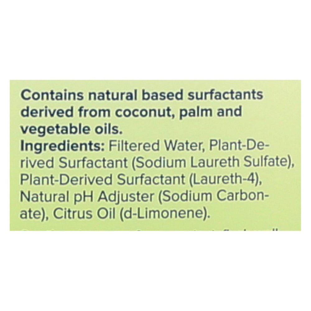 Sun And Earth Natural Laundry Detergent - Light Citrus - Case Of 4 - 100 Oz