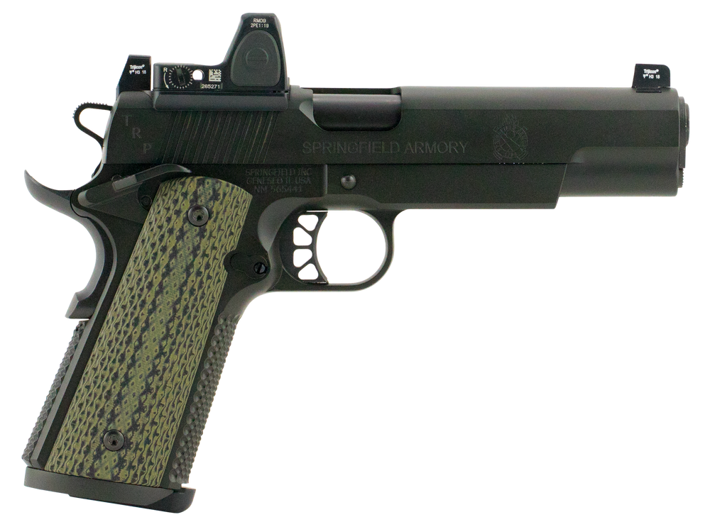 Sprgfld 10mm Trp Blk W/rmr