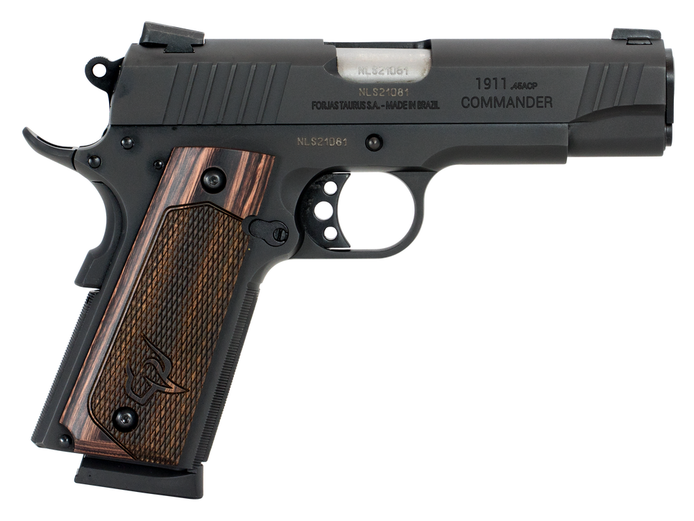Taurus 1911, Tau 1191101comalt1 1911 45 Comndr Alta Wd Bk/bk