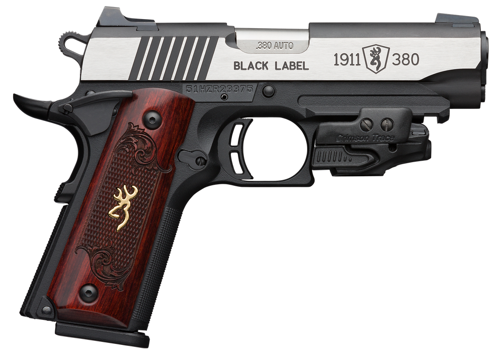 Browning 1911-380, Brn 051-953492 1911 380 Blklbl 3d Ct 35/8