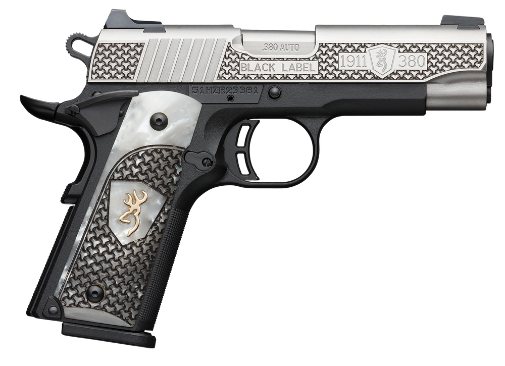 Browning 1911-380, Brn 051-959492 1911 380 Blklbl 3d 35/8 Hg Prl