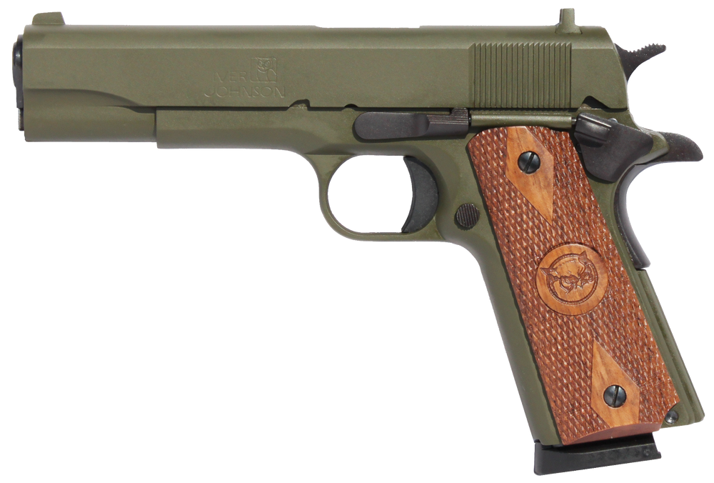 Oaks Wholesale Dist/iver 1911 A1, Iver 1911a1odgreen 45 5in Gvrn Od Green