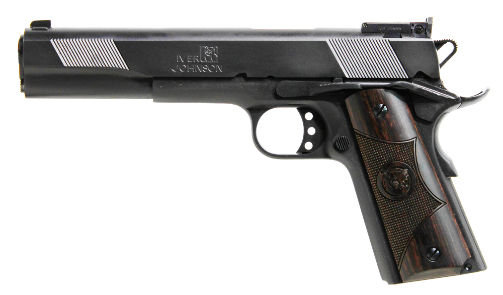 Oaks Wholesale Dist/iver 1911 Eagle Xl, Iver Eaglexl45 45 6in  Dlx As Black