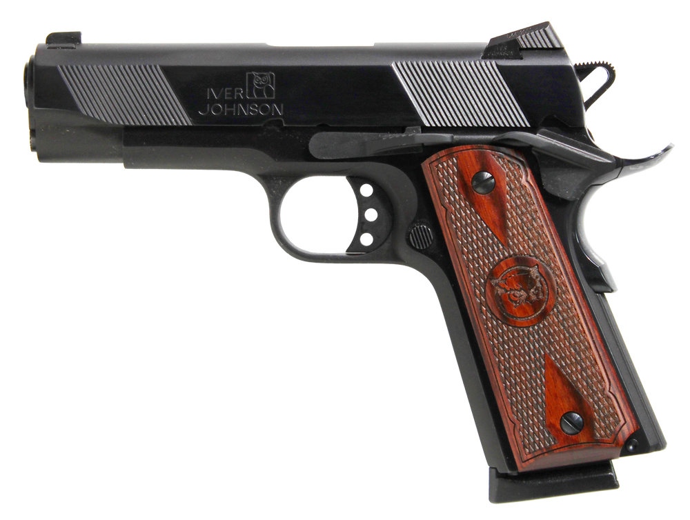 Oaks Wholesale Dist/iver 1911 Hawk, Iver Hawk  45  4.25 Cmmndr Lomnt Pol Bl