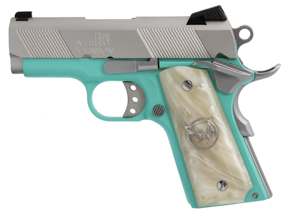 Oaks Wholesale Dist/iver 1911 Thrasher, Iver Thrasher Tb9 9mm 3.125 Offcr Lomnt Tiffany