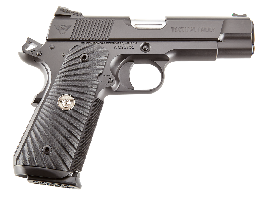 Wilson Combat 1911, Wils Tccom9 Tactical Carry 9mm Commander Blk