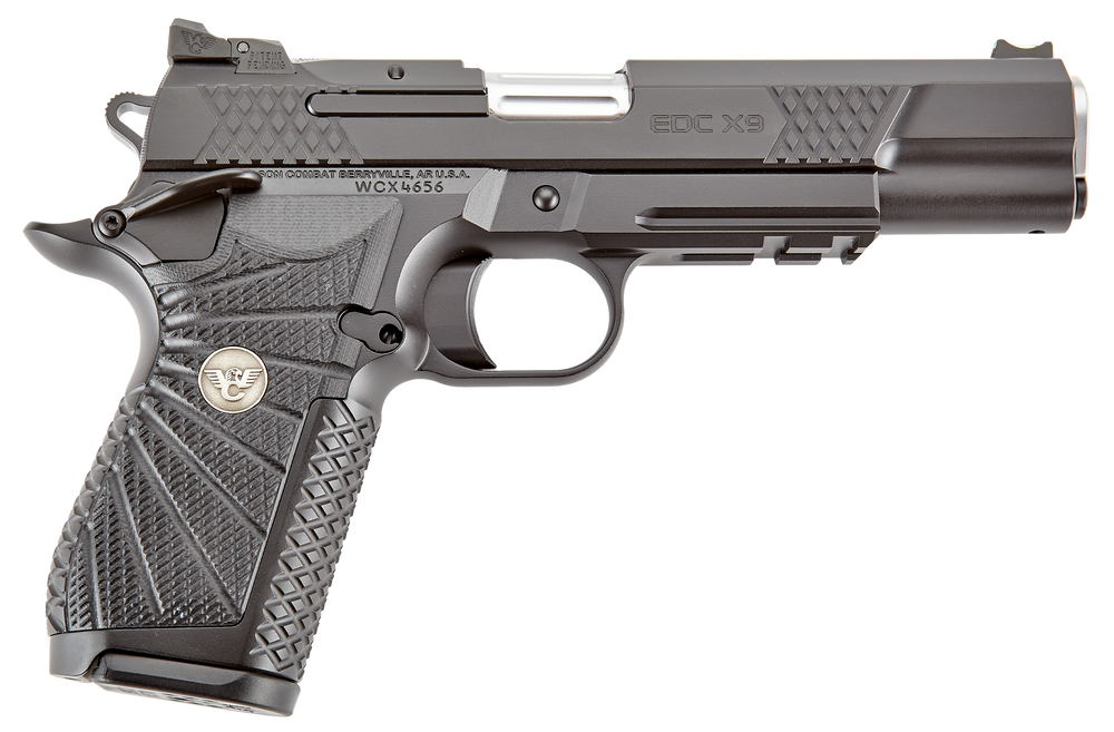 Wilson Combat 1911, Wils Edcxlpr9 Edc X9 9mm 5in 15rd Lightrail Blk At
