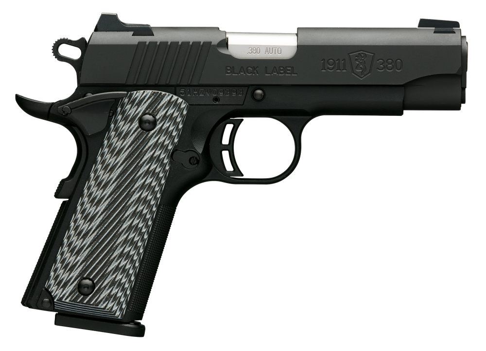 Browning 1911-380, Brn 051-910492 1911 380 Blklbl Pro 35/8 Ns