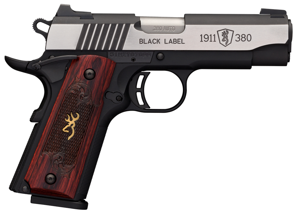 Browning 1911-380, Brn 051-915492 1911 380 Blklbl Med Pro 35/8 Ns