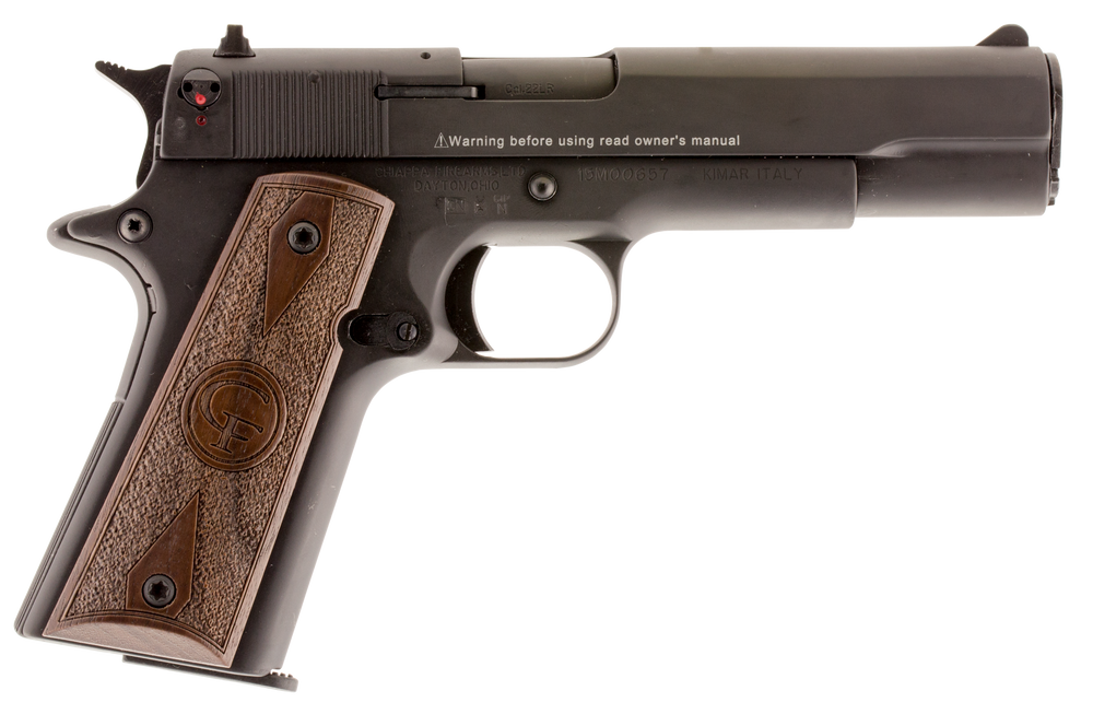 Chiappa Firearms 1911-22, Chia 401.038 1911 22lr Blk 10rd
