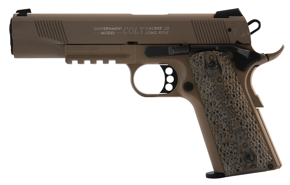 Walther Arms 1911, Wal 5170310 1911 22lr Fde Rail 12rd