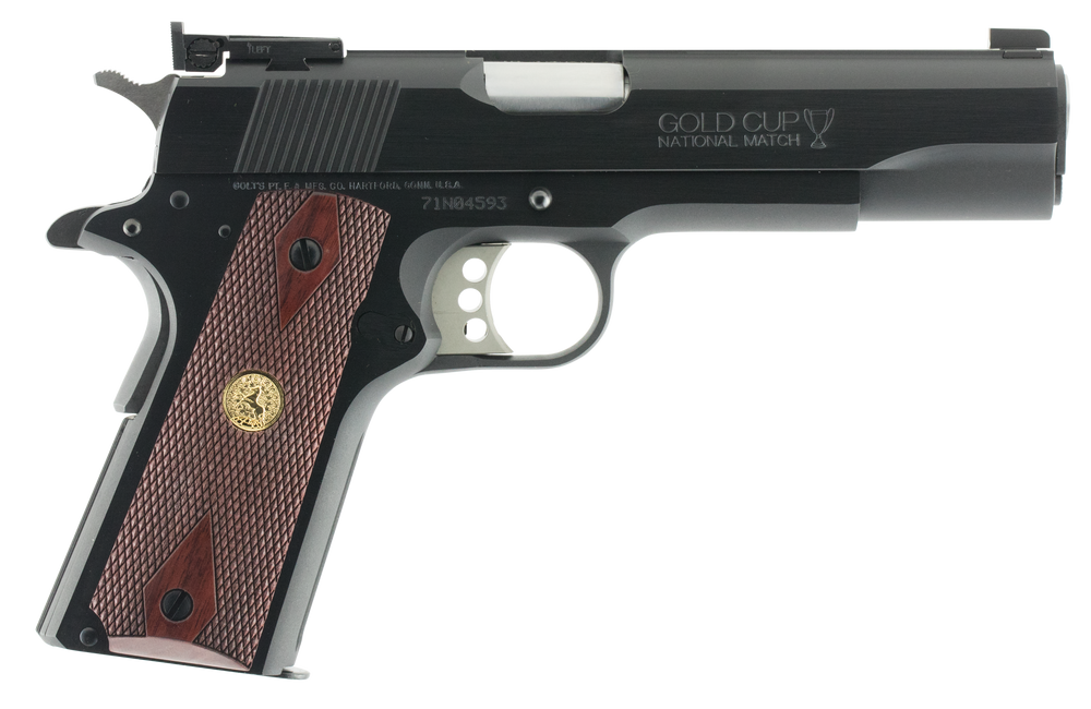 Colt Mfg 1911, Colt O5870a1 Gold Cup Ntlmt  45  5in Bl