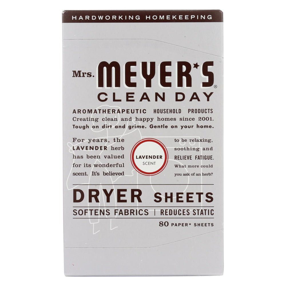 Meyers Lavender Dryer Sheets (12x80 Sht)