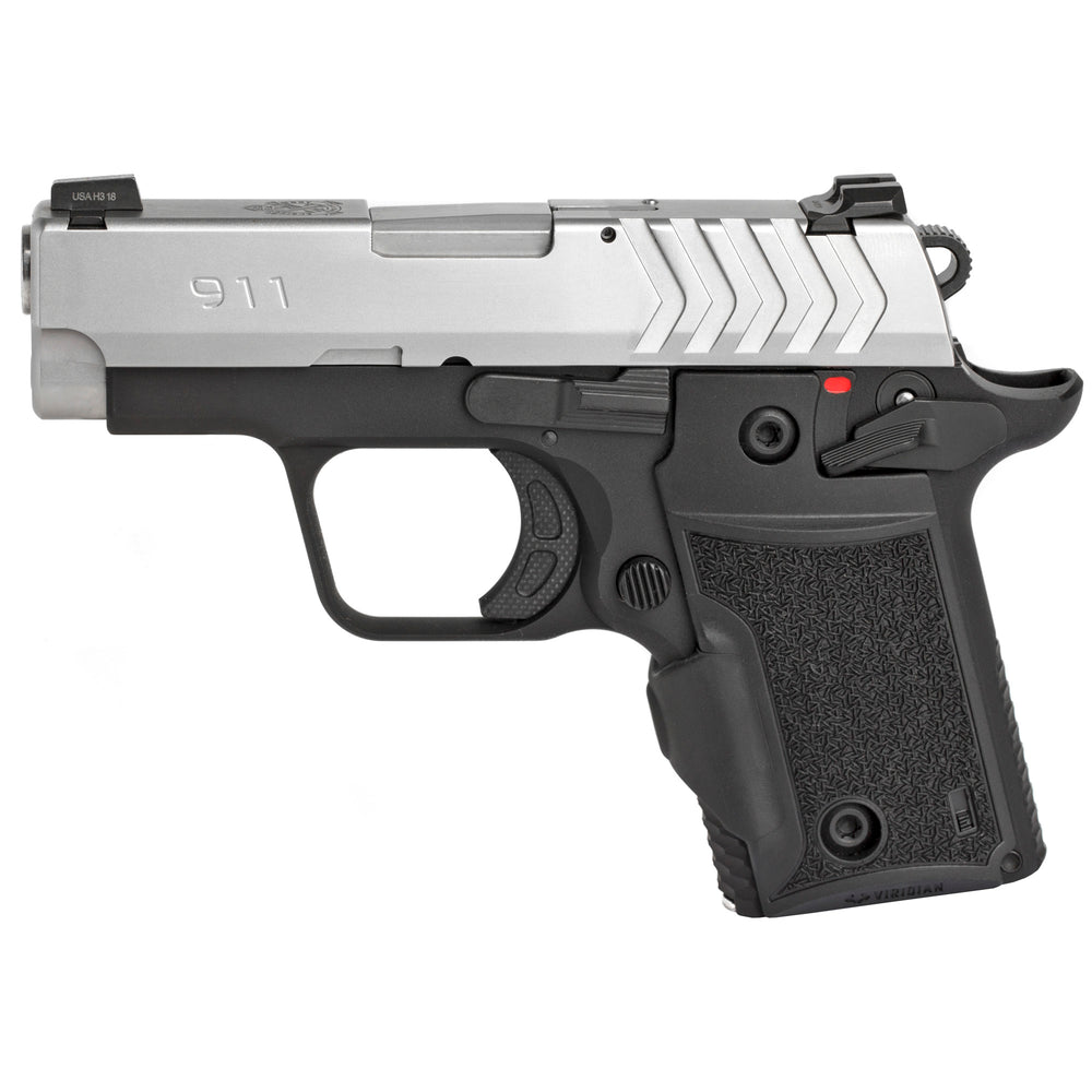 Sprgfld 911 380acp Sts 7rd Grn Lsr