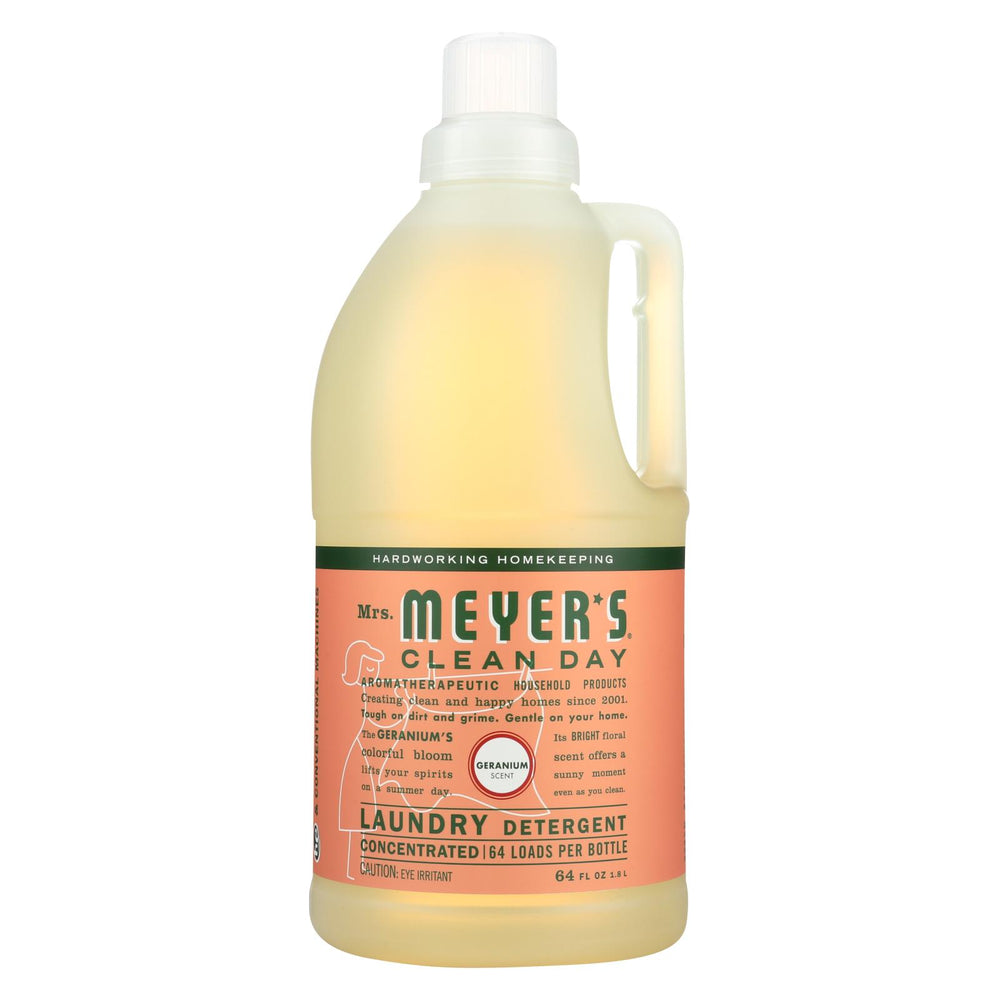 Meyers 2x Geranium Laundry Detergent (6x64 Oz)